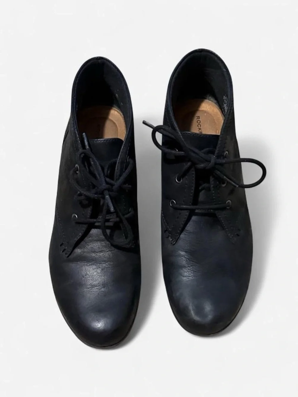 Rockport | Black Leather | Booties | SIZE 7.5